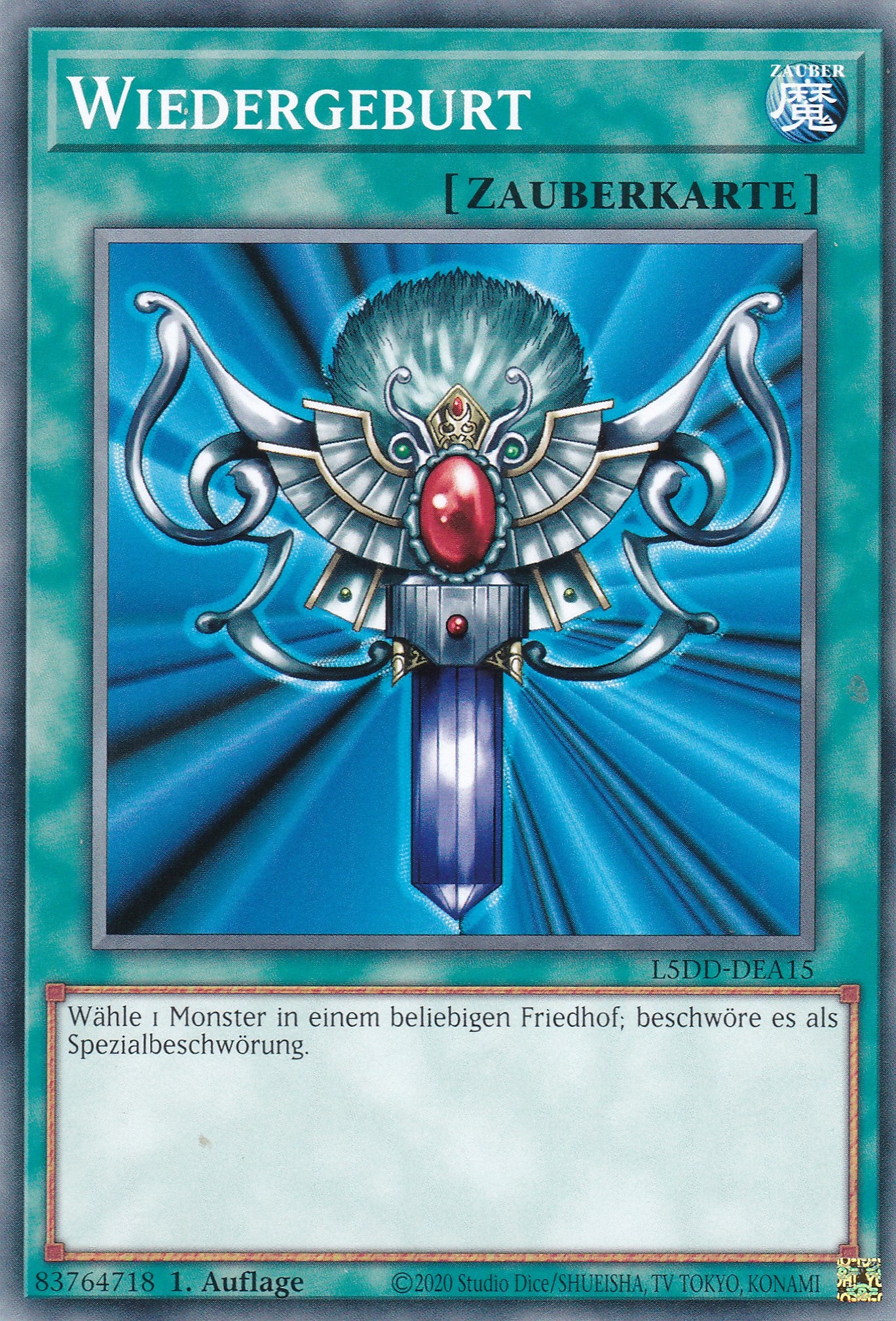 Wiedergeburt – L5DD-A15 – Common – DE – 1. Auflage – Legendary 5D's Decks