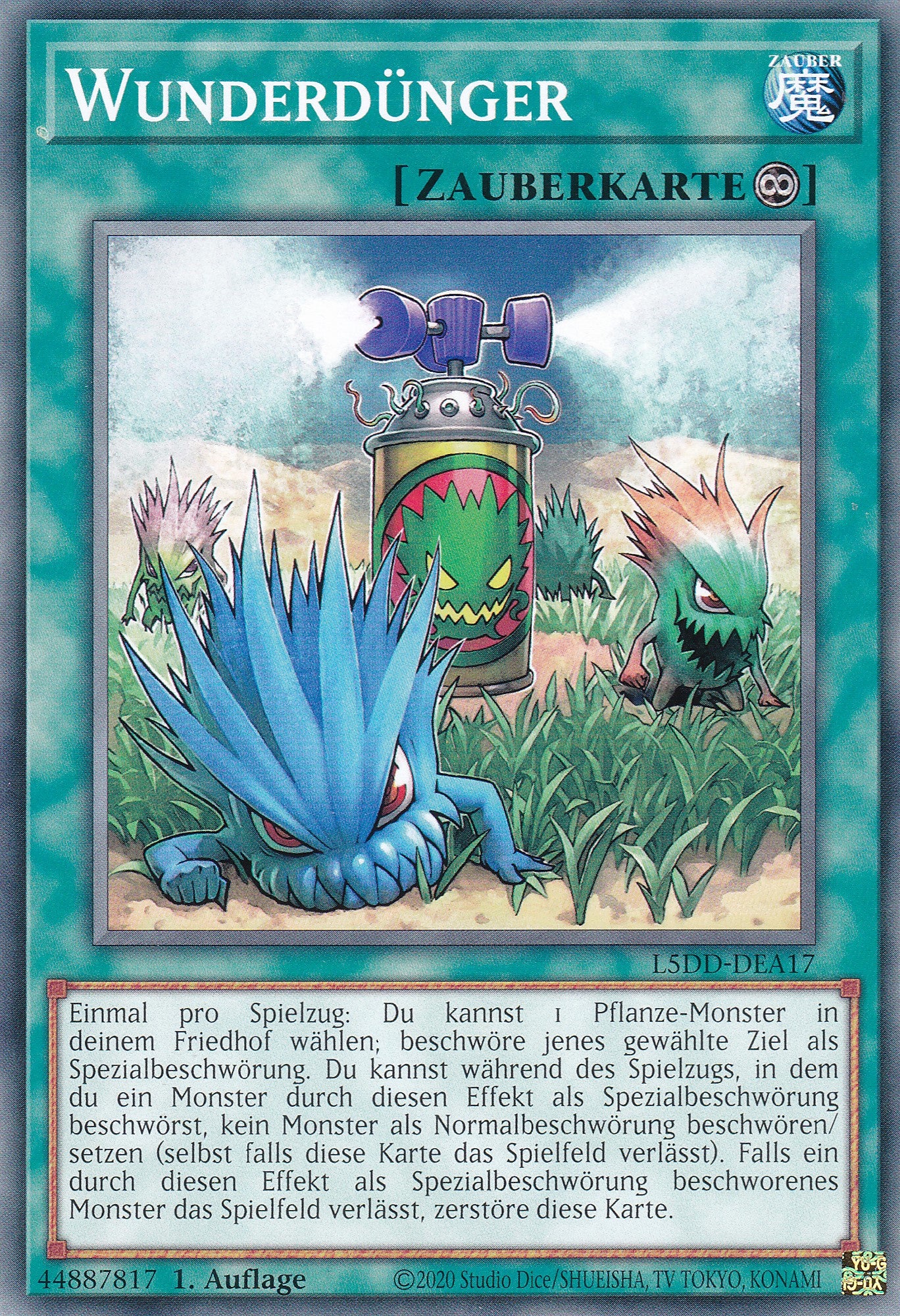 Wunderdünger (V.2 – Common) – L5DD-A17 – Common – DE – 1. Auflage - Legendary 5D's Decks