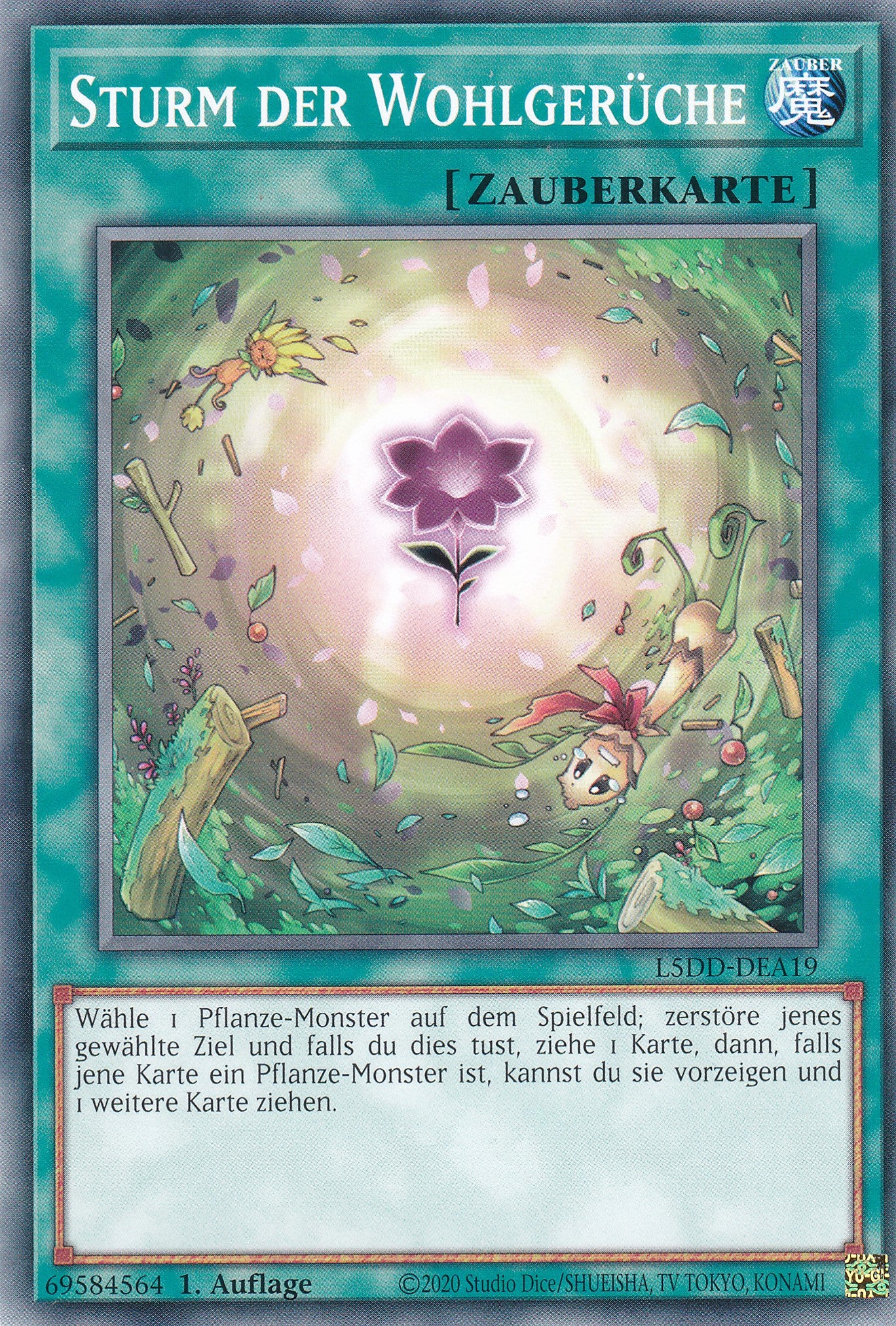 Sturm der Wohlgerüche – L5DD-A19 – Common – DE – 1. Auflage – Legendary 5D's Decks