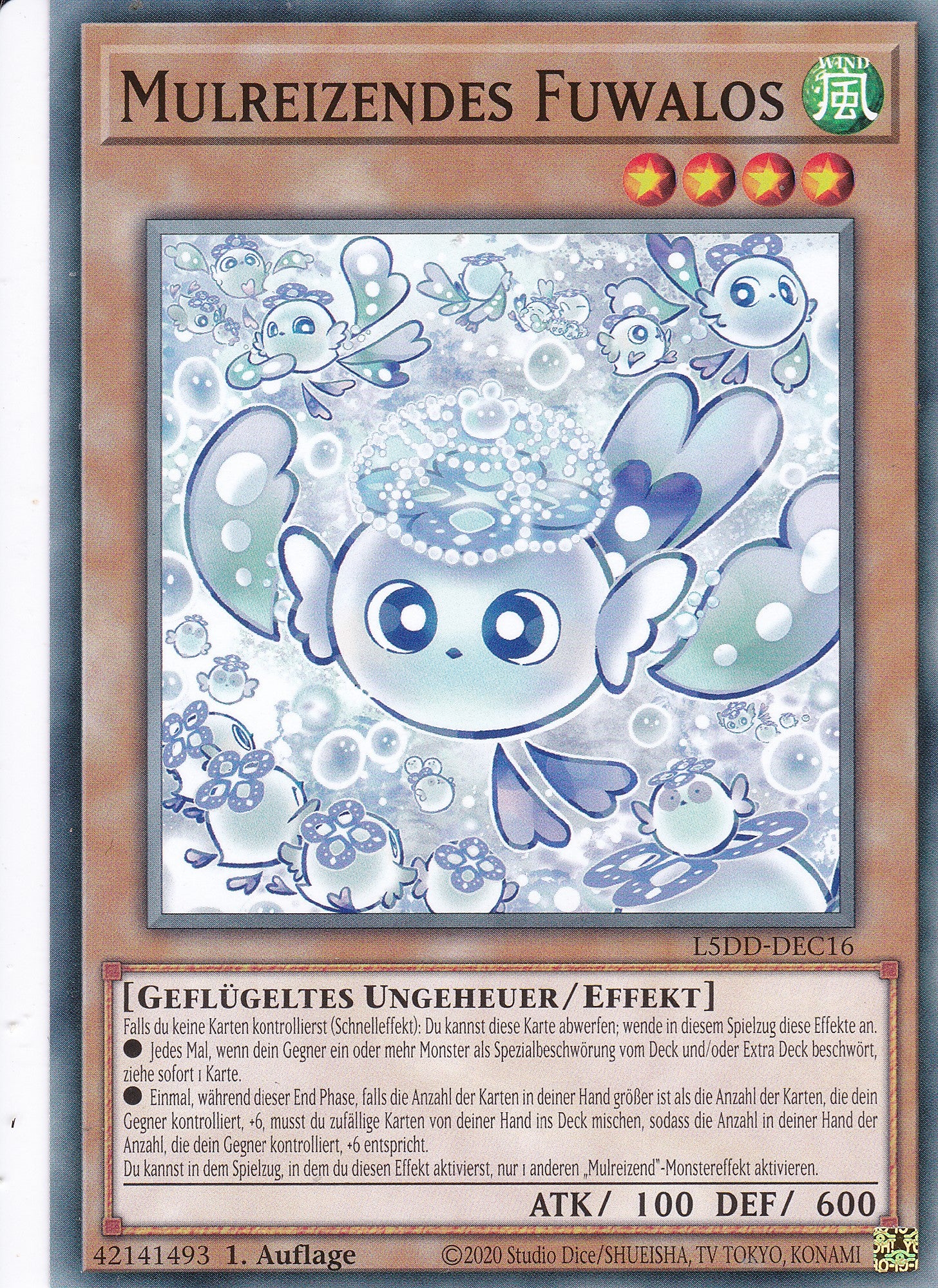 Mulreizendes Fuwalos – L5DD-C16 – Common – DE – 1. Auflage – Legendary 5D's Decks