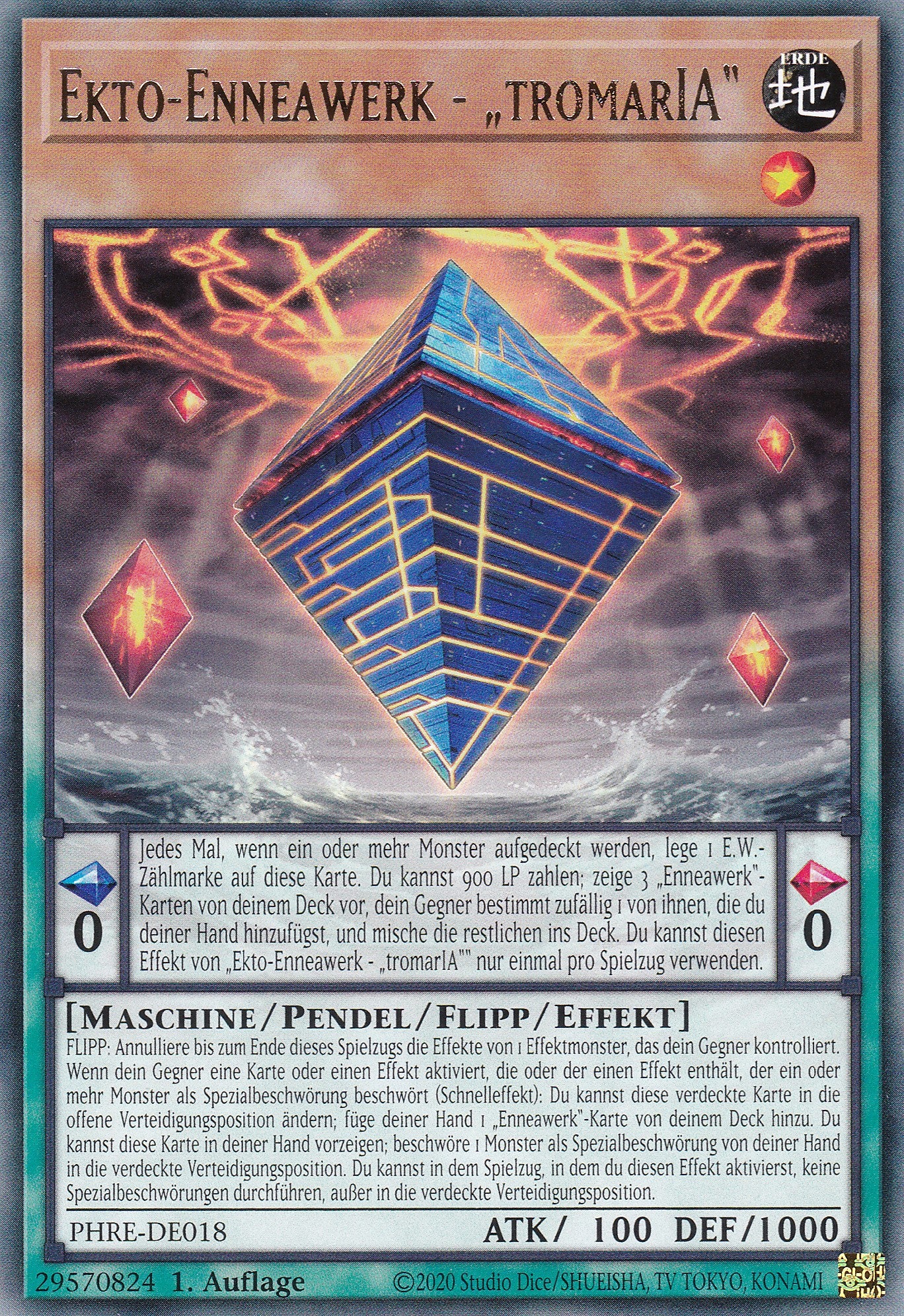 Ekto-Enneawerk - „tromarIA“ – PHRE-DE018 – Rare – 1. Auflage – Deutsch – Phantom Revenge