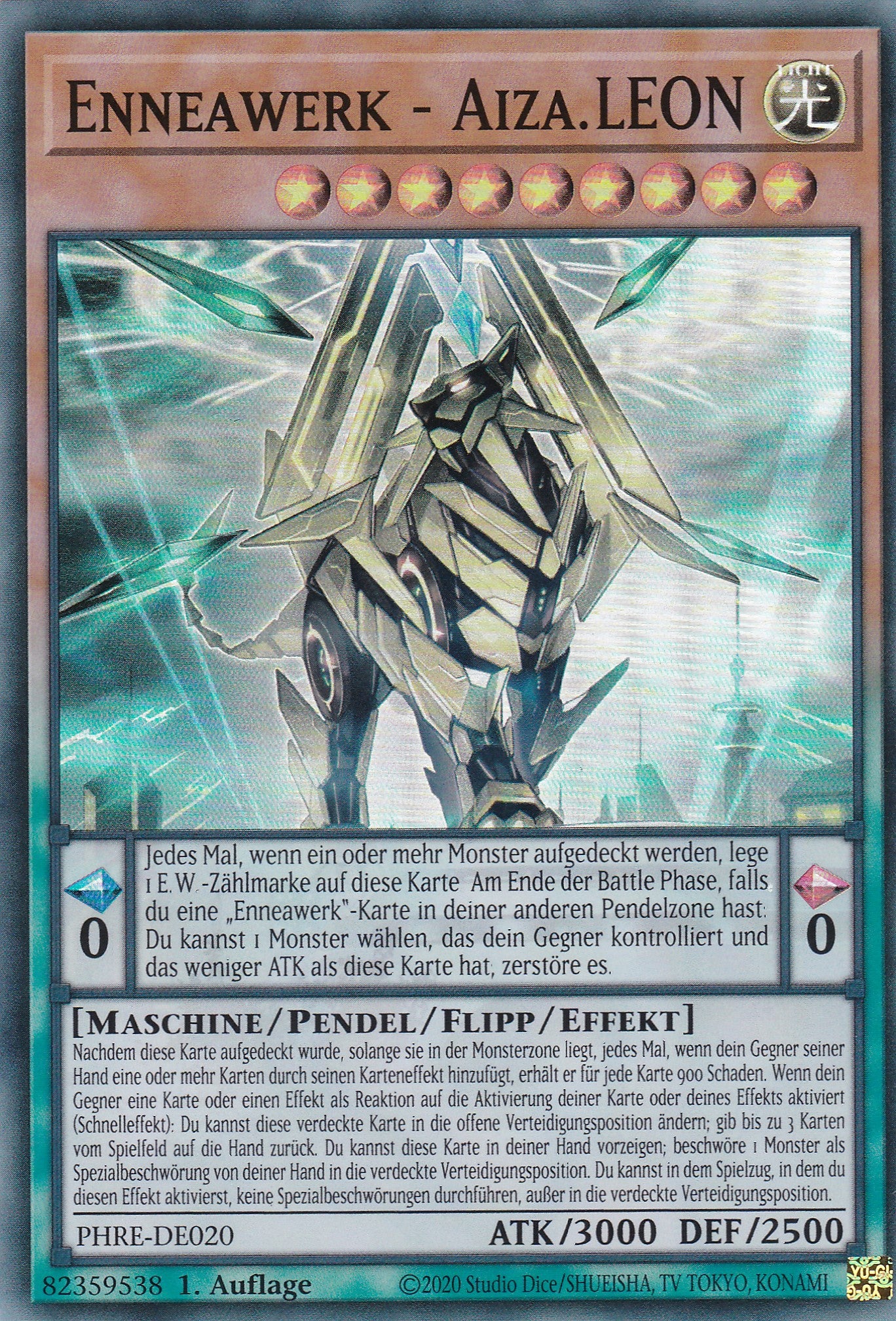 Enneawerk - Aiza.LEON – PHRE-DE020 – Rare – 1. Auflage – Deutsch – Phantom Revenge