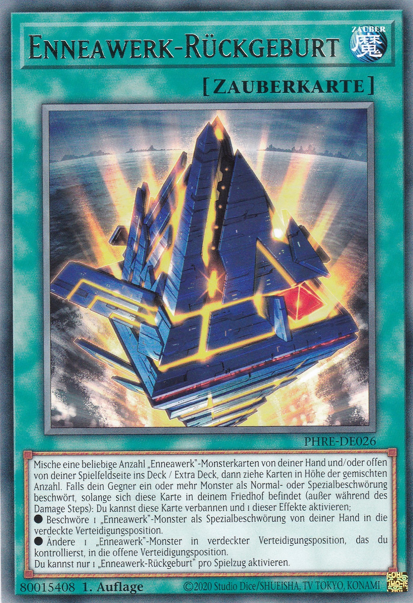 Enneawerk-Rückgeburt – PHRE-DE026 – Rare – 1. Auflage – Deutsch – Phantom Revenge