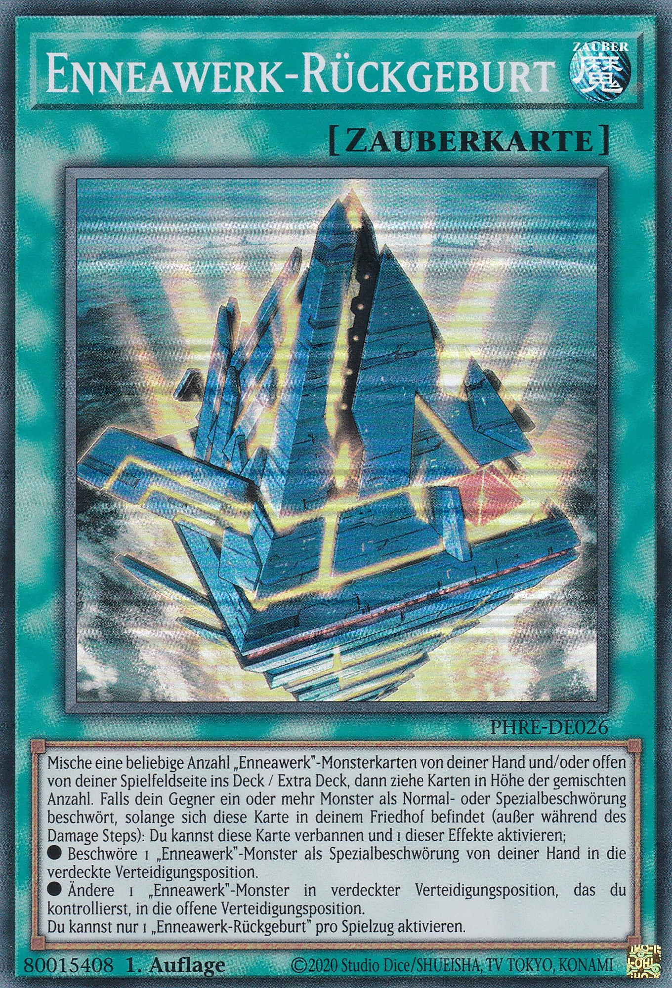Enneawerk-Rückgeburt – PHRE-DE026 – Super Rare – 1. Auflage – Deutsch – Phantom Revenge