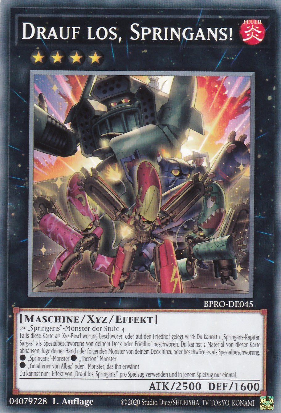Drauf los, Springans! - BPRO-DE045 - Common - Deutsch - 1. Auflage - Burst Protocol - Yugioh