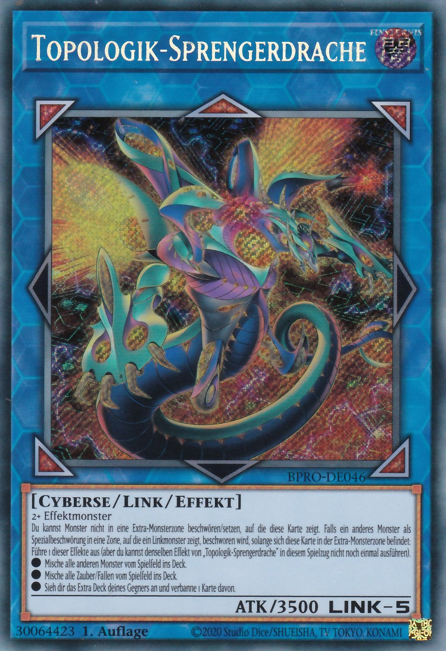 Topologik-Sprengerdrache - BPRO-DE046 - Secret Rare - Deutsch - 1. Auflage - Burst Protocol - Yugioh