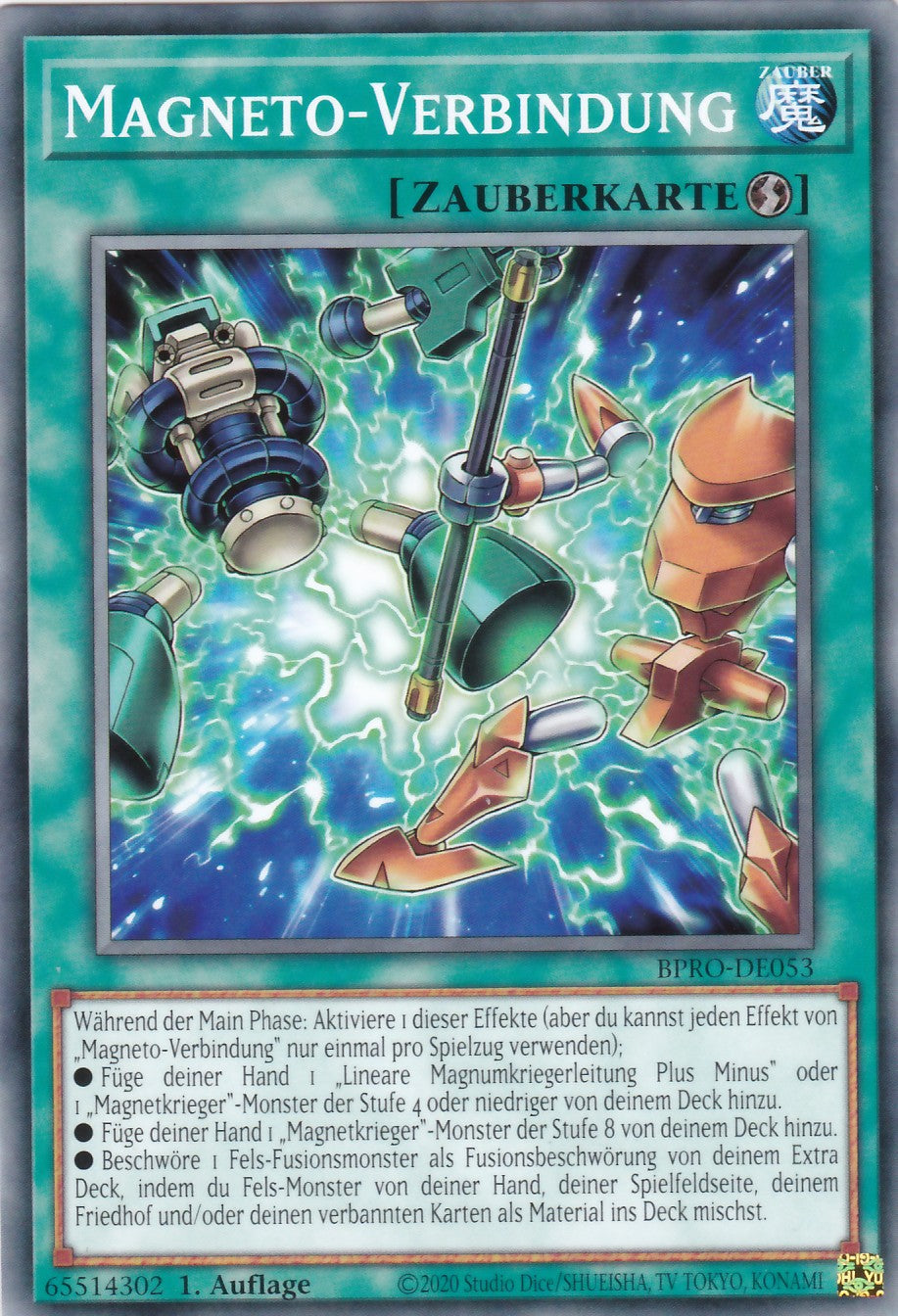 Magneto Verbindung - BPRO-DE053 - Common - Deutsch - 1. Auflage - Burst Protocol - Yugioh