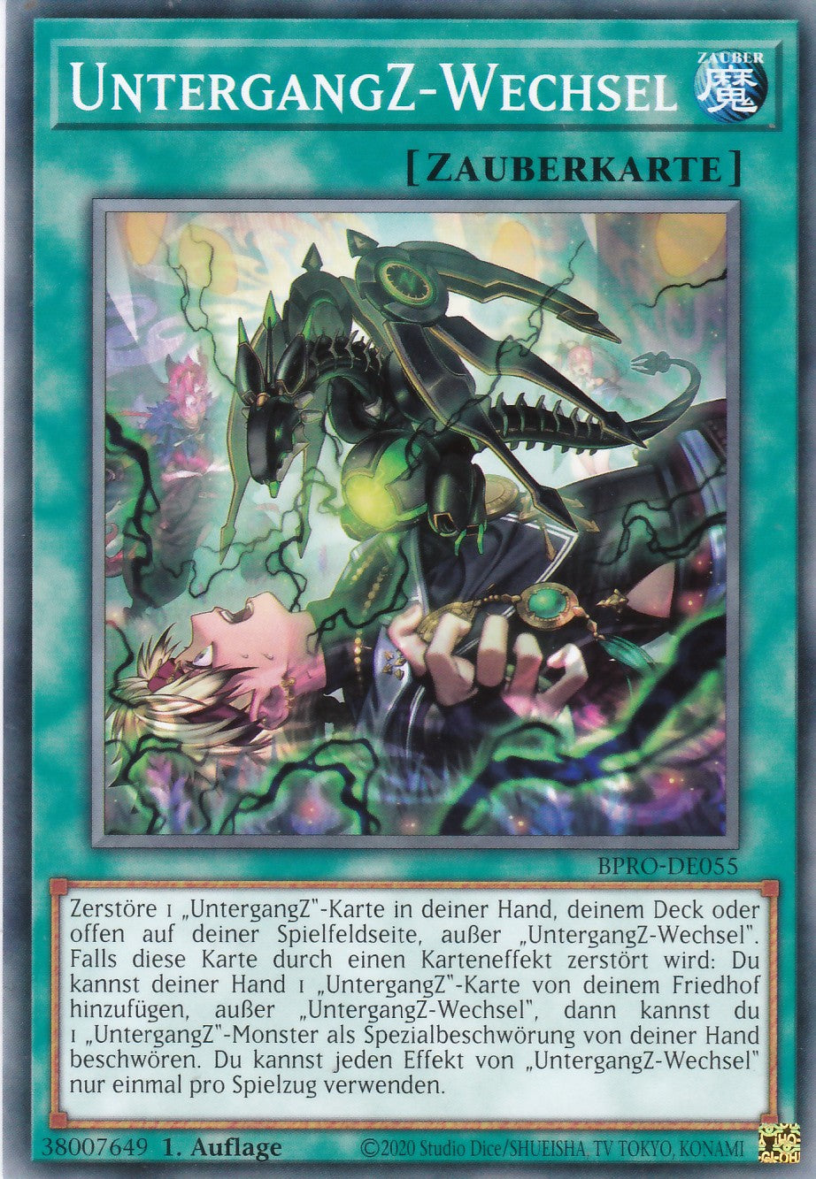 UntergangZ-Wechsel - BPRO-DE055 - Common - Deutsch - 1. Auflage - Burst Protocol - Yugioh