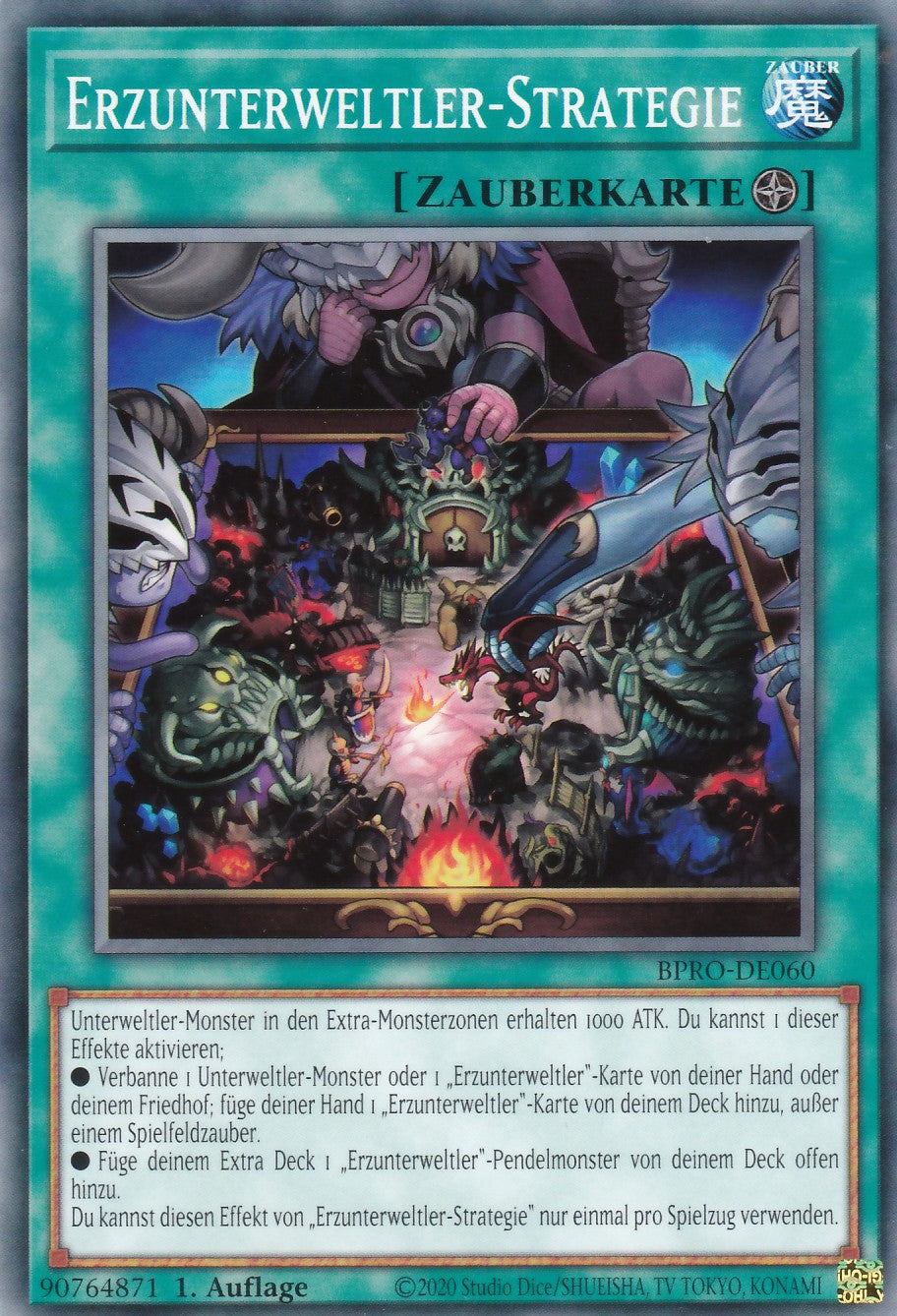 Erzunterweltler-Strategie - BPRO-DE060 - Common - Deutsch - 1. Auflage - Burst Protocol - Yugioh