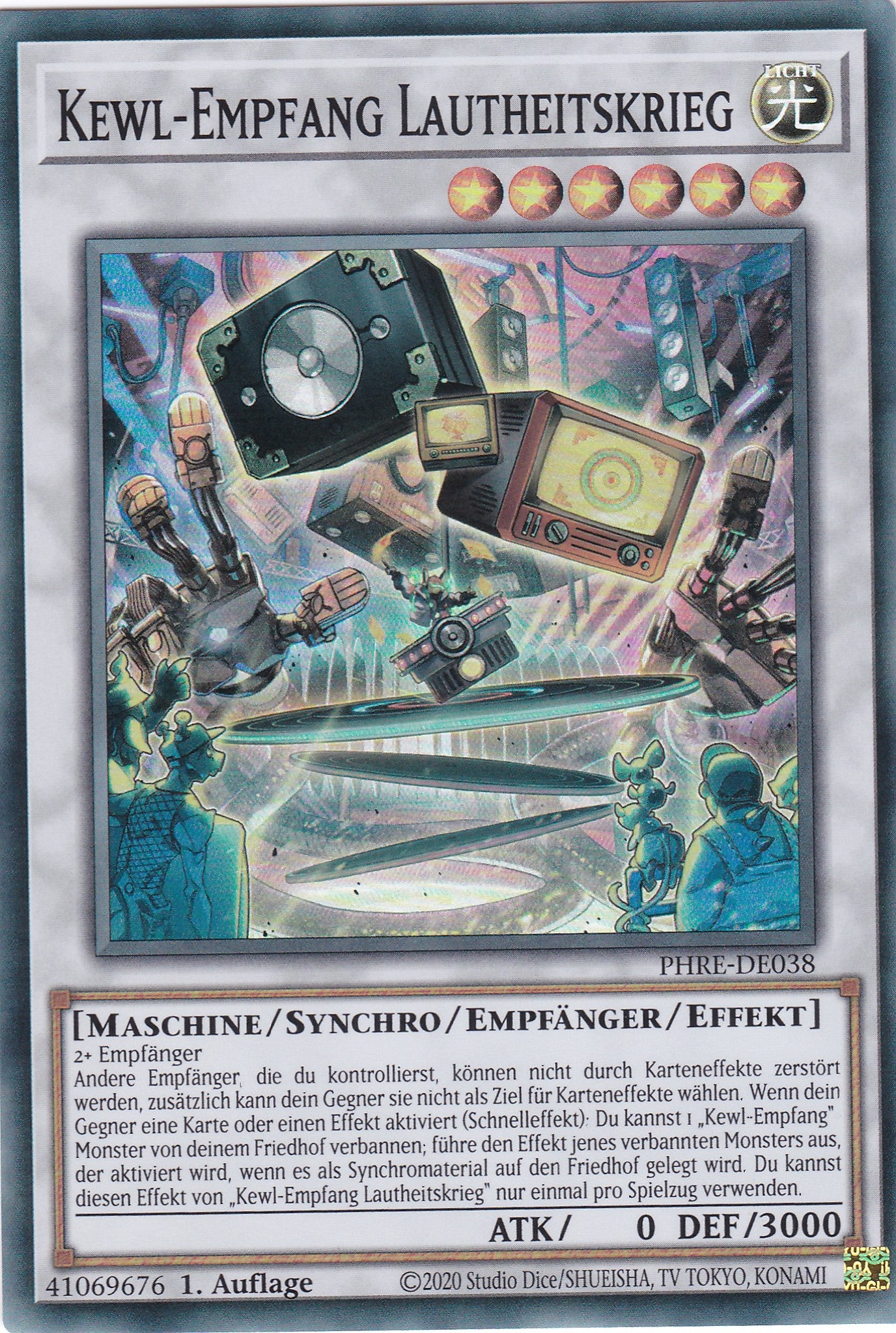 Kewl-Empfang Lautheitskrieg – PHRE-DE038 – Super Rare – 1. Auflage – Deutsch – Phantom Revenge