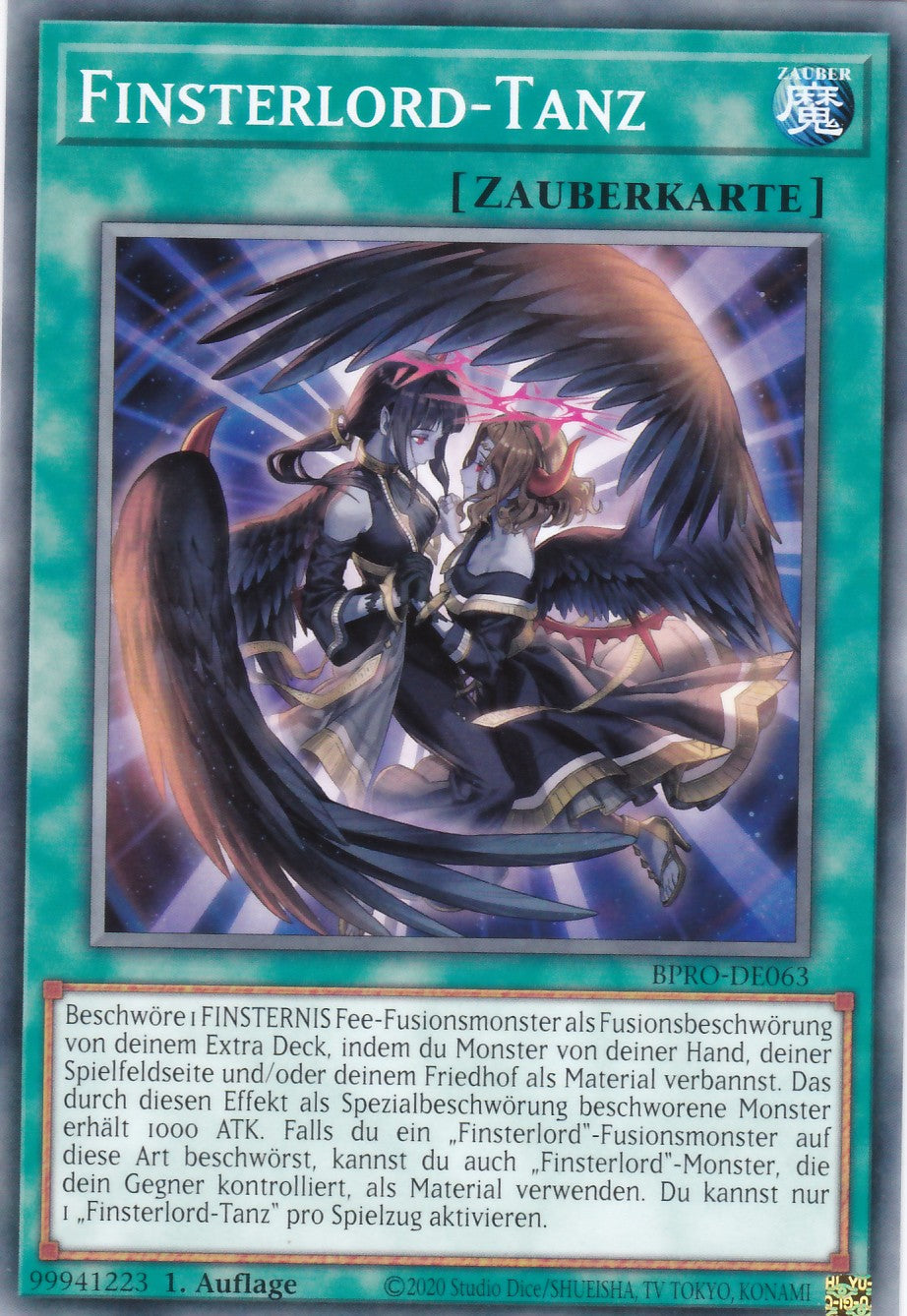 Finsterlord-Tanz - BPRO-DE063 - Common - Deutsch - 1. Auflage - Burst Protocol - Yugioh