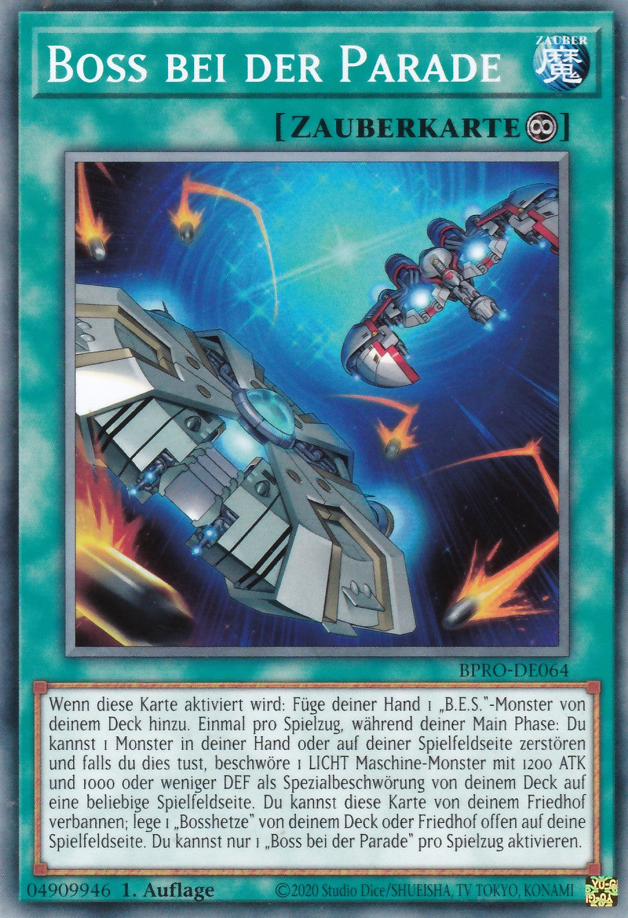 Boss bei der Parade - BPRO-DE064 - Common - Deutsch - 1. Auflage - Burst Protocol - Yugioh