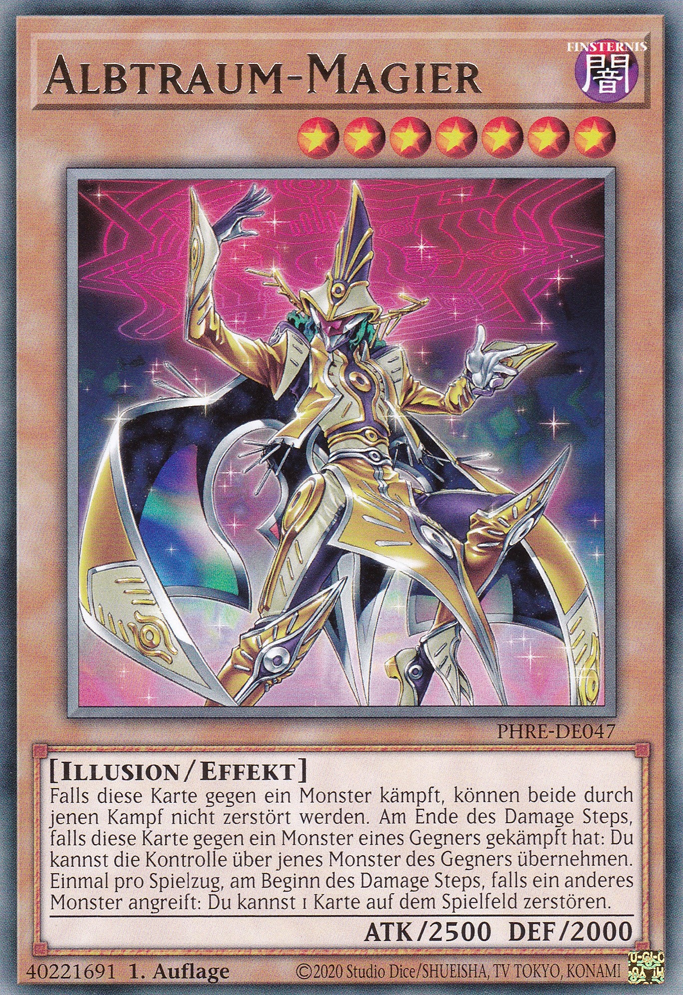 Albtraum-Magier – PHRE-DE047 – Rare – 1. Auflage – Deutsch – Phantom Revenge