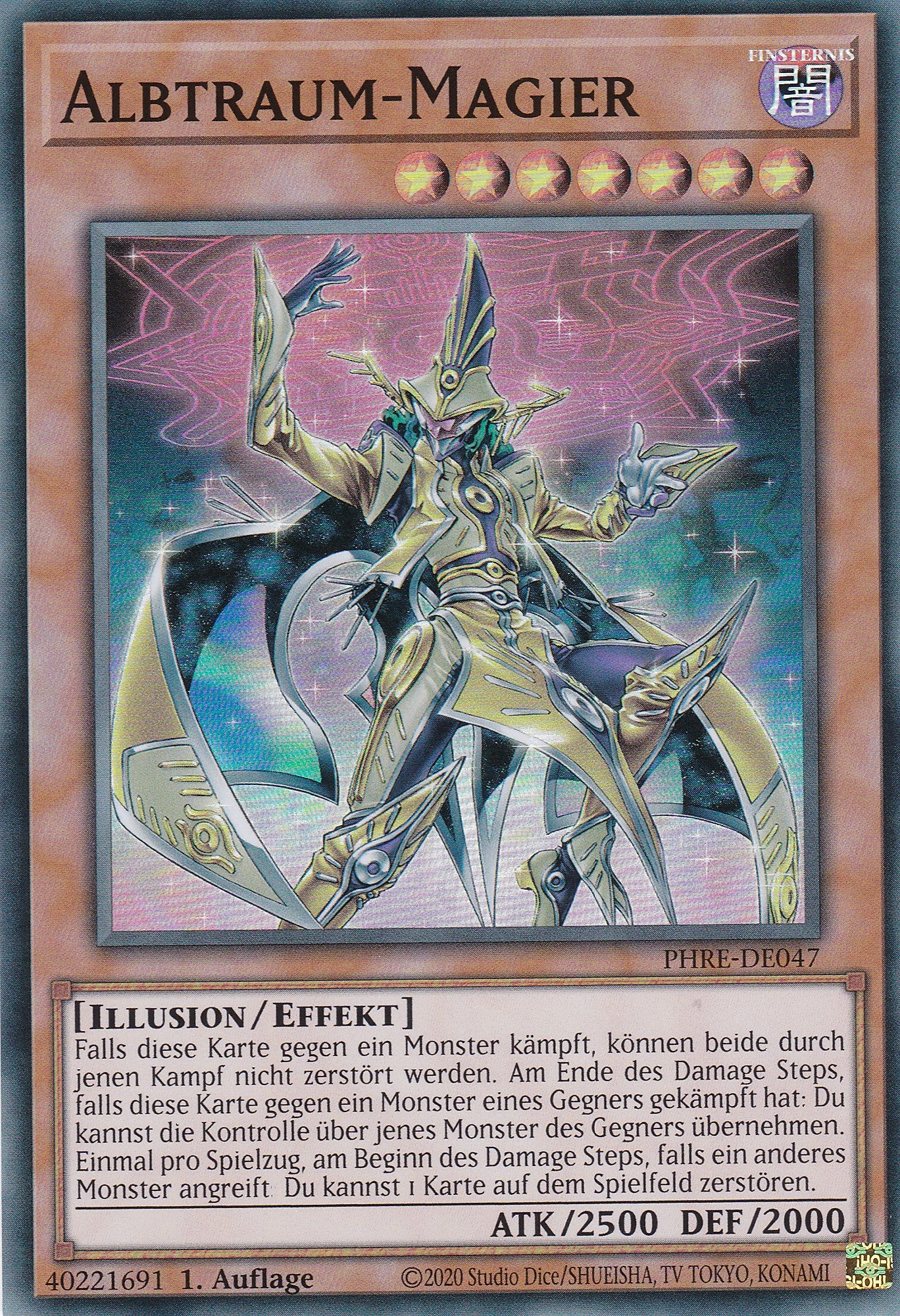 Albtraum-Magier – PHRE-DE047 – Super Rare – 1. Auflage – Deutsch – Phantom Revenge