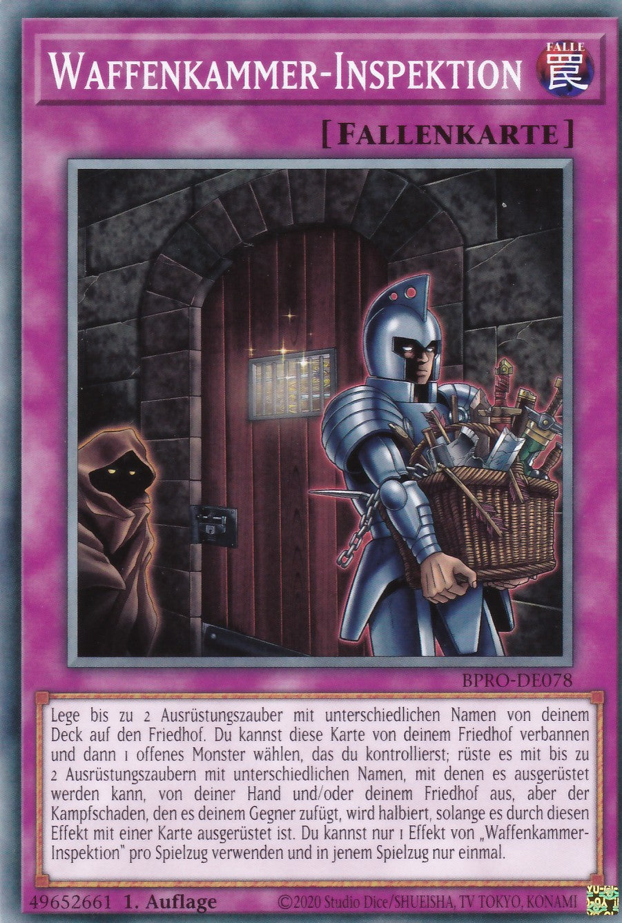 Waffenkammer-Inspektion - BPRO-DE078 - Common - Deutsch - 1. Auflage - Burst Protocol - Yugioh