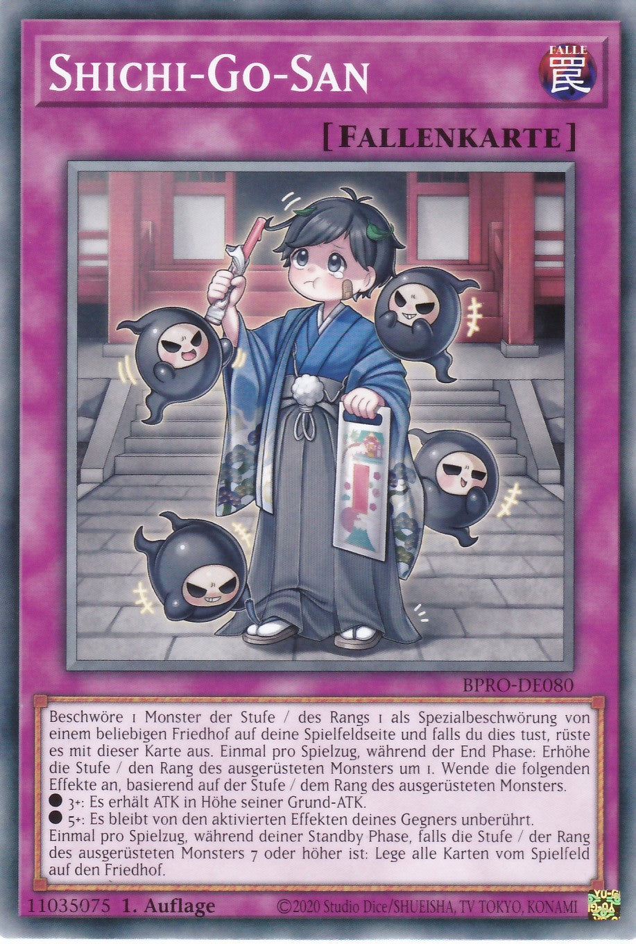 Shichi-Go-San - BPRO-DE080 - Common - Deutsch - 1. Auflage - Burst Protocol - Yugioh