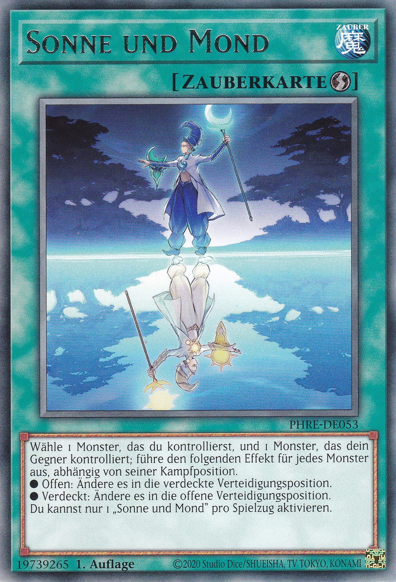Sonne und Mond – PHRE-DE053 – Rare – 1. Auflage – Deutsch – Phantom Revenge