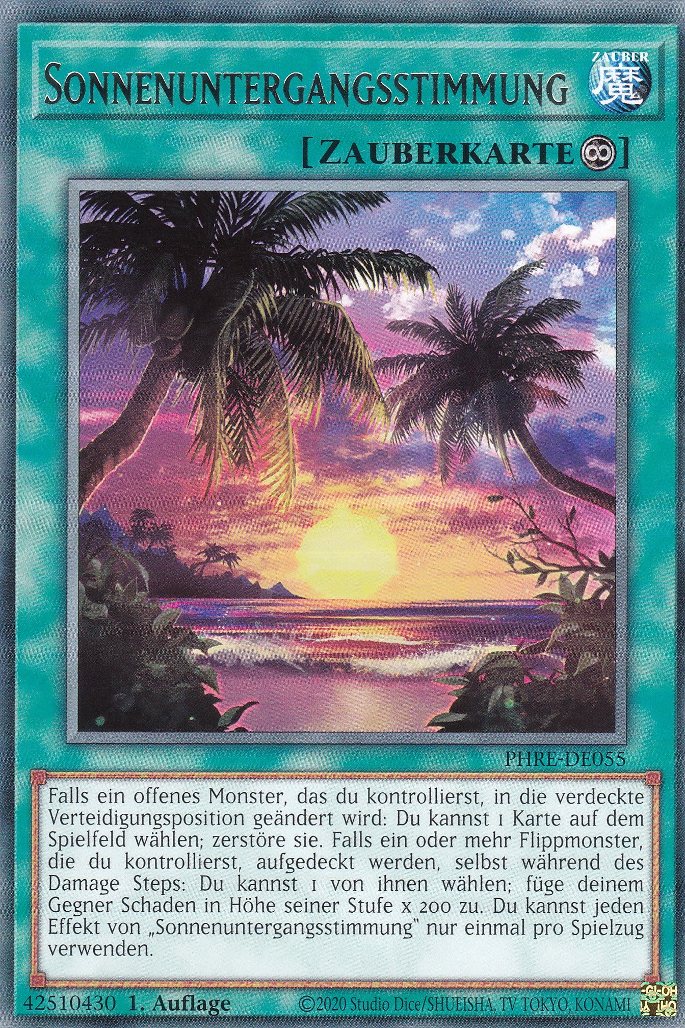 Sonnenuntergangsstimmung – PHRE-DE055 – Rare – 1. Auflage – Deutsch – Phantom Revenge