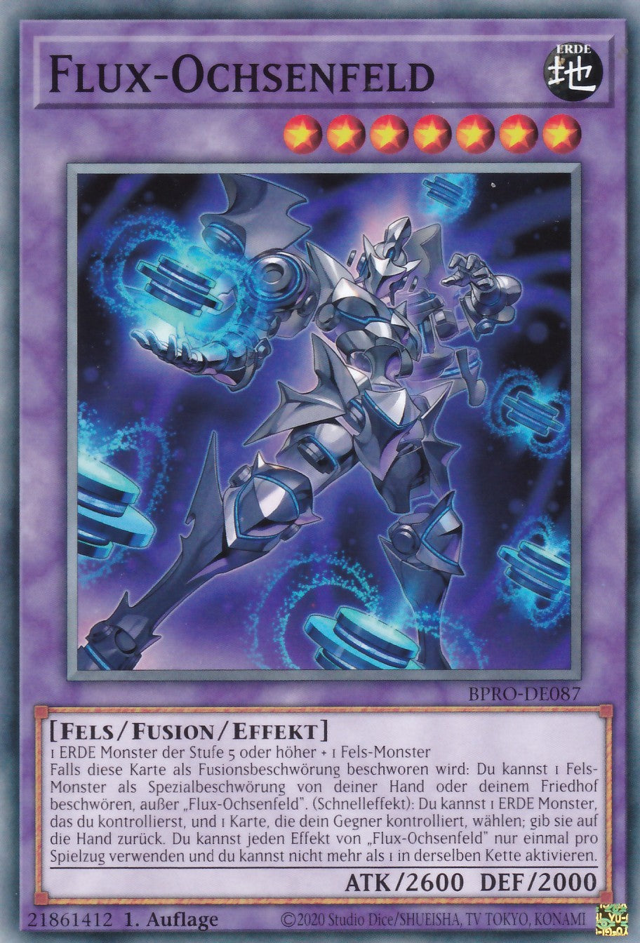Flux-Ochsenfeld - BPRO-DE087 - Common - Deutsch - 1. Auflage - Burst Protocol - Yugioh
