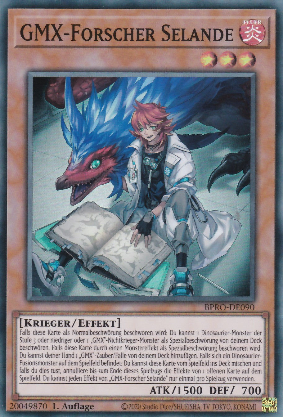 GMX-Foscherer Selande - BPRO-DE090 - Super Rare - Deutsch - 1. Auflage - Burst Protocol - Yugioh