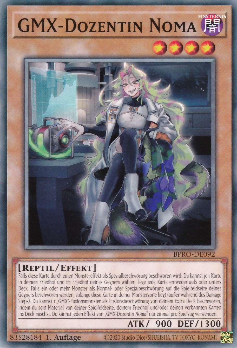 GMX-Dozentin Noma - BPRO-DE092 - Common - Deutsch - 1. Auflage - Burst Protocol - Yugioh