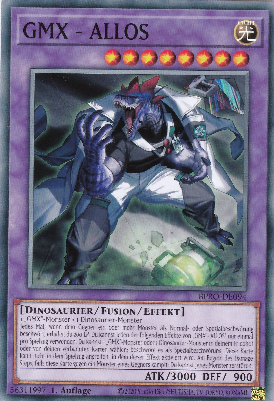 GMX - ALLOS - BPRO-DE094 - Common - Deutsch - 1. Auflage - Burst Protocol - Yugioh