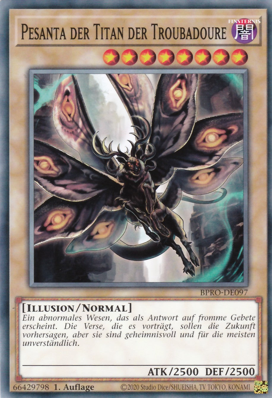 Pesanta Titan der Troubadoure - BPRO-DE097 - Common - Deutsch - 1. Auflage - Burst Protocol - Yugioh