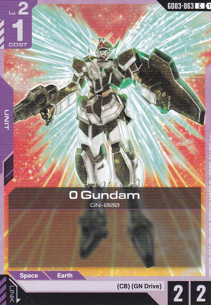0 Gundam - GD03-063 - Common - Englisch - GD03 - GUNDAM TCG