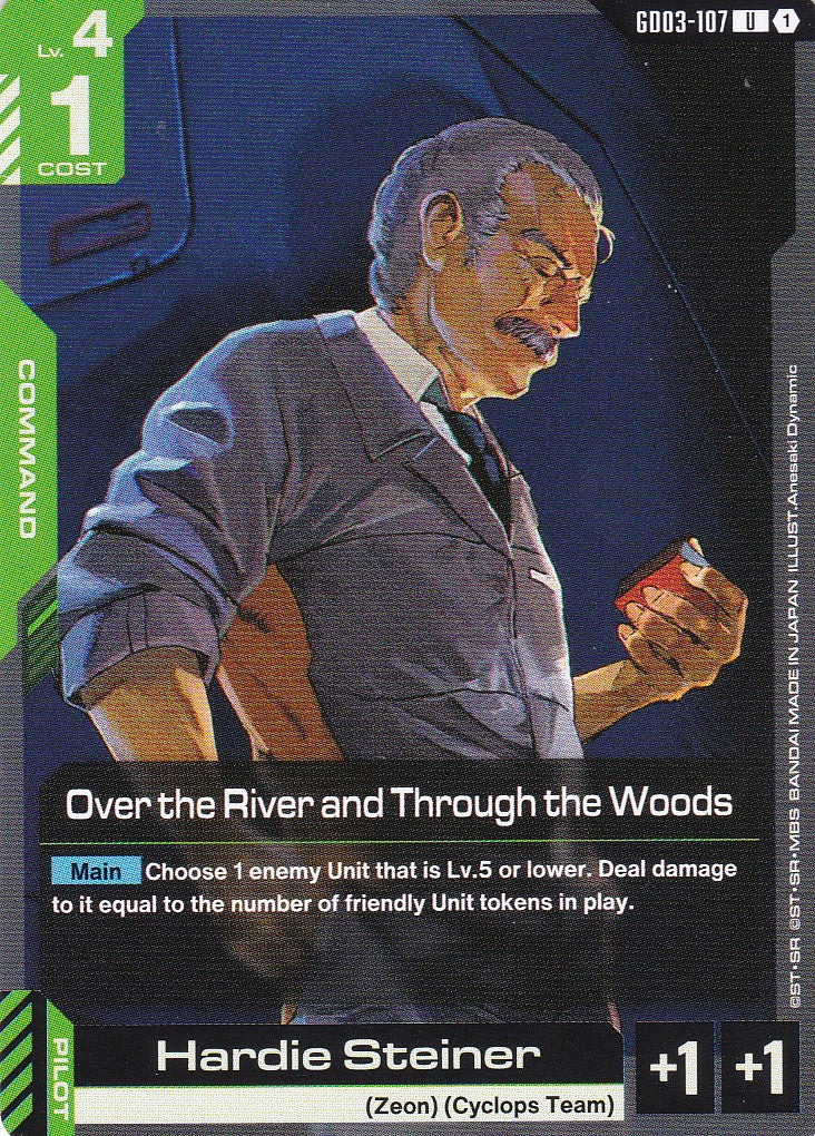 Over the River and Through the Woods - GD03-107 - Uncommon - Englisch - GD03 - GUNDAM TCG