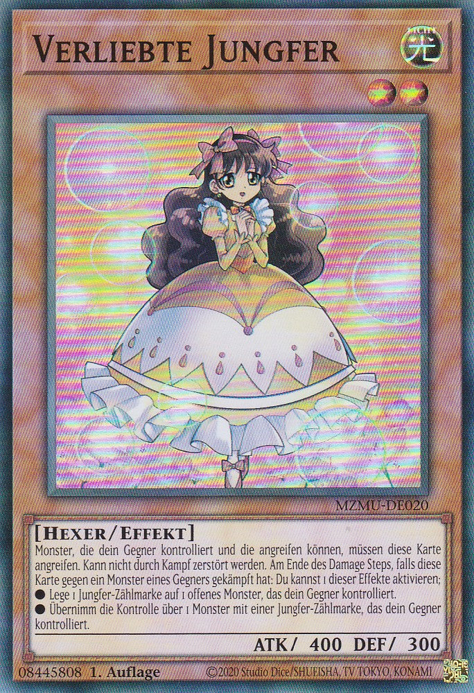 Verliebte Jungfer - MZMU-DE020 - Super Rare - Deutsch - 1. Auflage - Maze of Muertos - Yu-Gi-Oh!