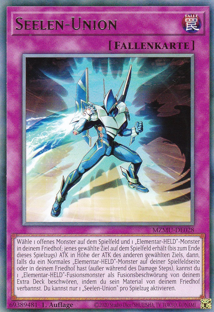 Seelen-Union - MZMU-DE028 - Rare - Deutsch - 1. Auflage - Maze of Muertos - Yu-Gi-Oh!