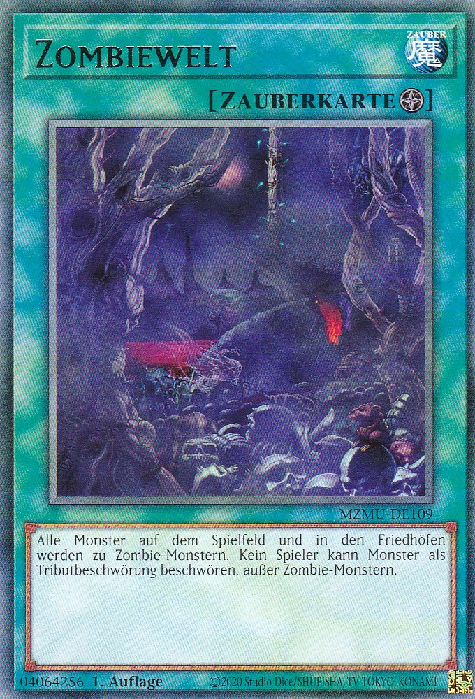 Zombiewelt - MZMU-DE109 - Rare - Deutsch - 1. Auflage - Maze of Muertos - Yu-Gi-Oh!