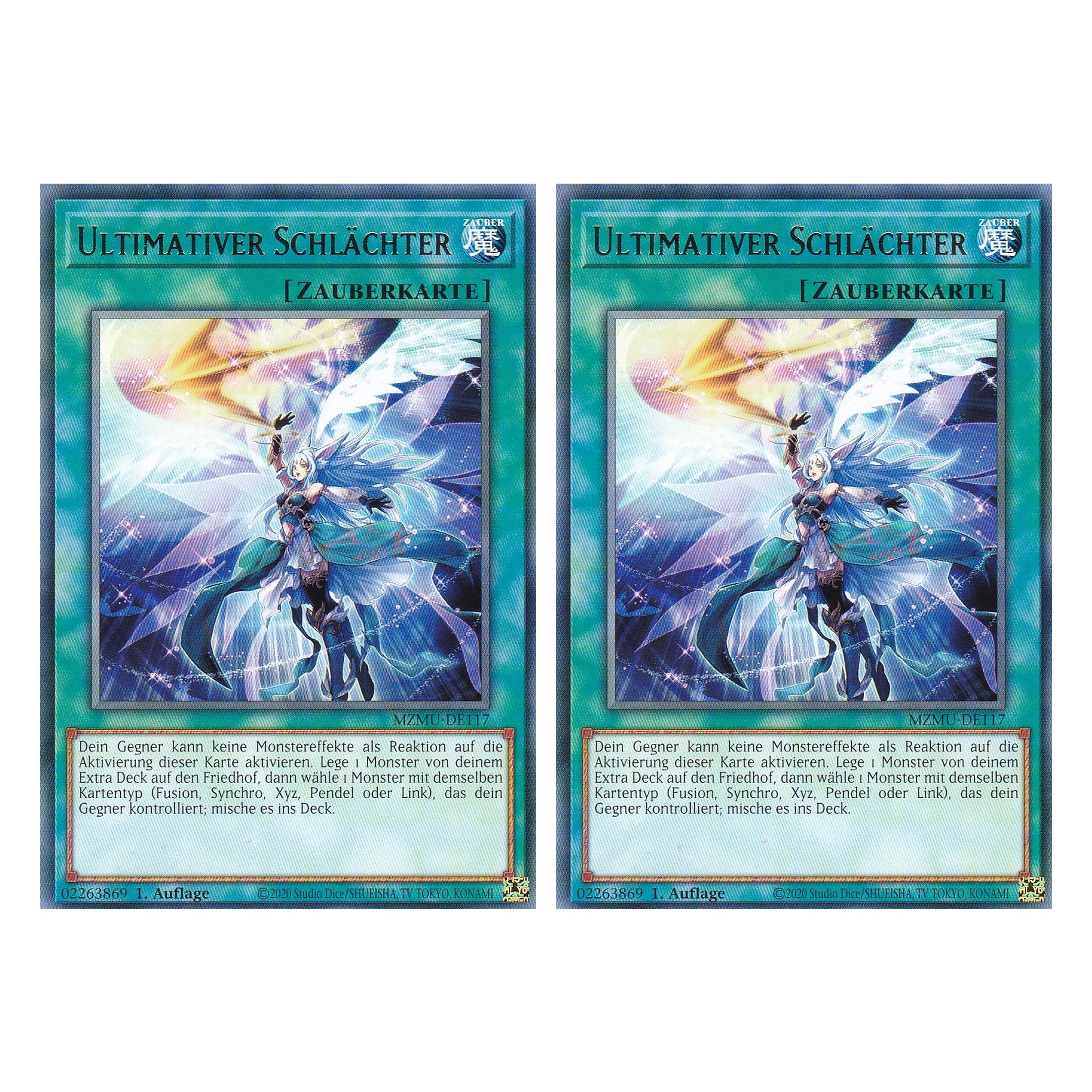 Ultimativer Schlächter - MZMU-DE117 - Rare - Deutsch - 1. Auflage - Maze of Muertos - Duo Set (2 Stück) - Yu-Gi-Oh!