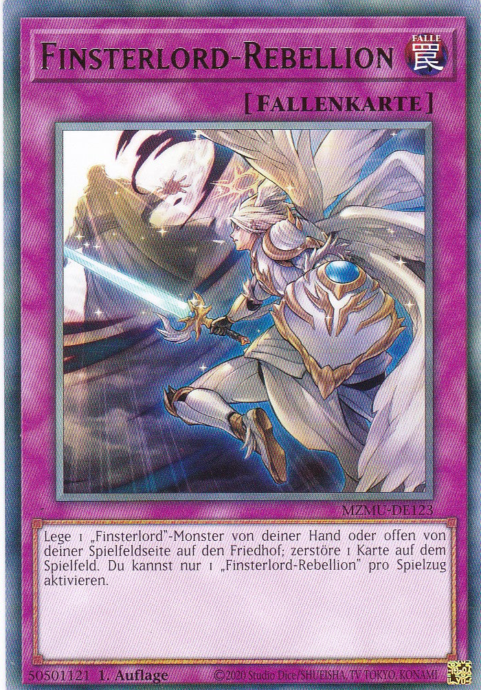Finsterlord-Rebellion - MZMU-DE123 - Rare - Deutsch - 1. Auflage - Maze of Muertos - Yu-Gi-Oh!