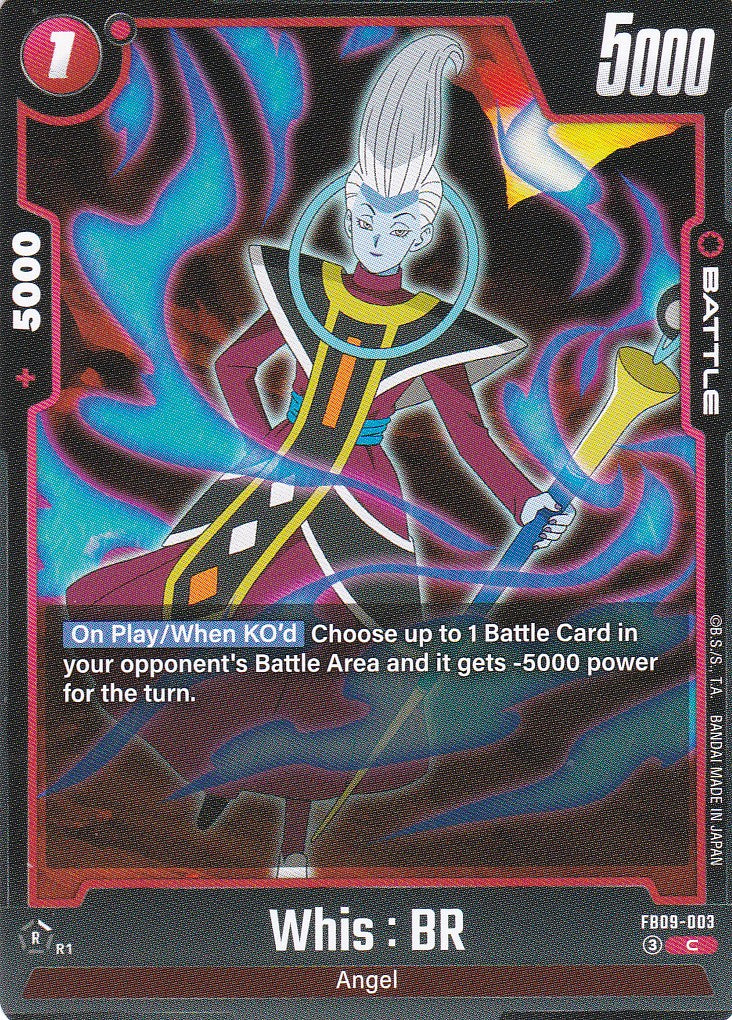 Whis : BR - 3 - Common - Englisch - Dual Evolution - Dragon Ball Fusion World