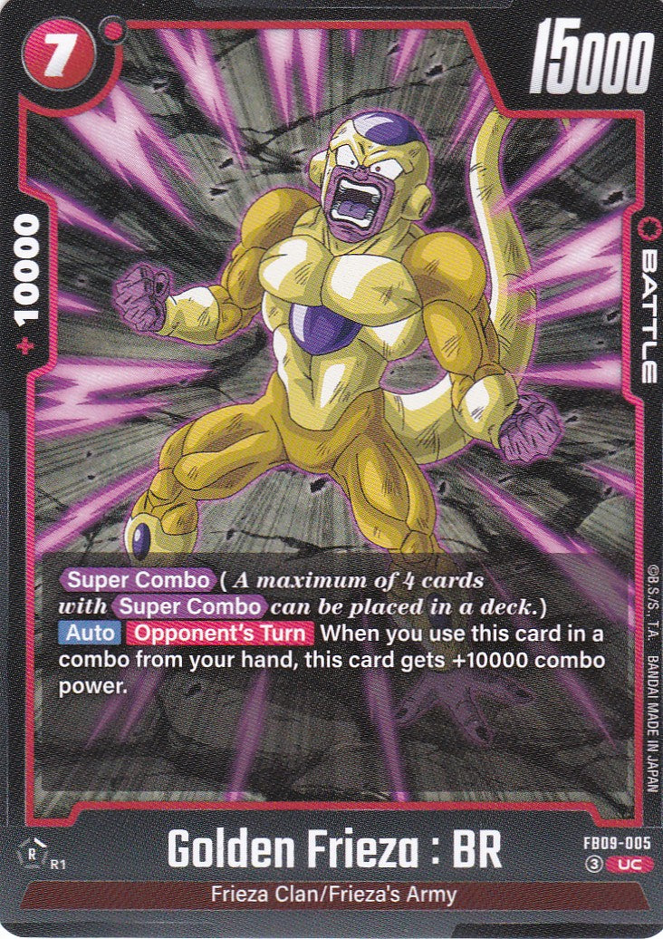 Golden Frieza : BR - 5 - Uncommon - Englisch - Dual Evolution - Dragon Ball Fusion World