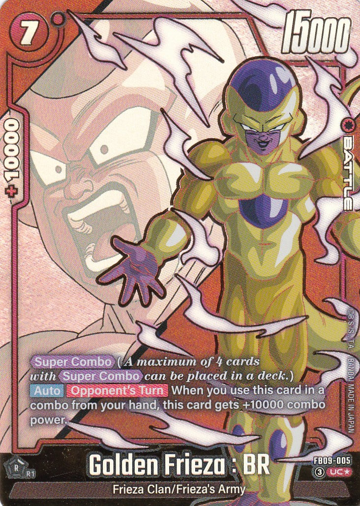 Golden Frieza : BR - 5 - Alt Art - Englisch - Dual Evolution - Dragon Ball Fusion World