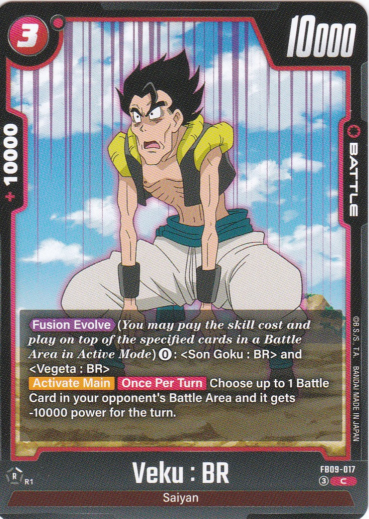 Veku : BR - 17 - Common - Englisch - Dual Evolution - Dragon Ball Fusion World