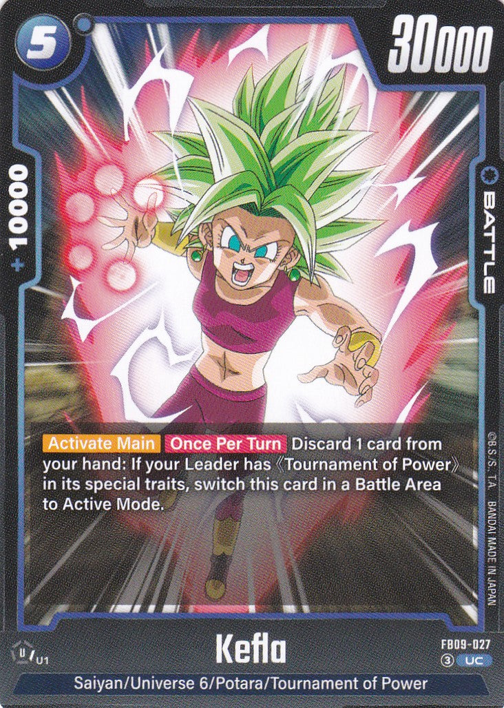 Kefla - 27 - Uncommon - Englisch - Dual Evolution - Dragon Ball Fusion World