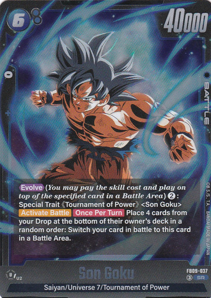 Son Goku - 37 - Super Rare - Englisch - Dual Evolution - Dragon Ball Fusion World