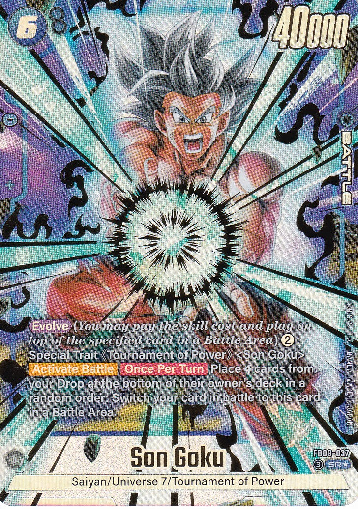 Son Goku - 37 - Alt Art - Englisch - Dual Evolution - Dragon Ball Fusion World