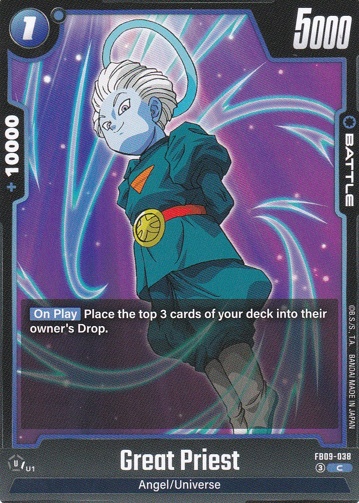 Great Priest - 38 - Common - Englisch - Dual Evolution - Dragon Ball Fusion World
