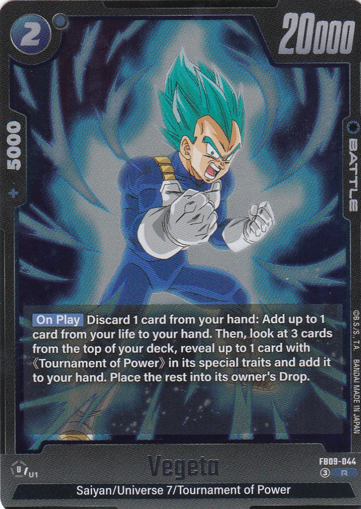 Vegeta - 44 - Rare - Englisch - Dual Evolution - Dragon Ball Fusion World