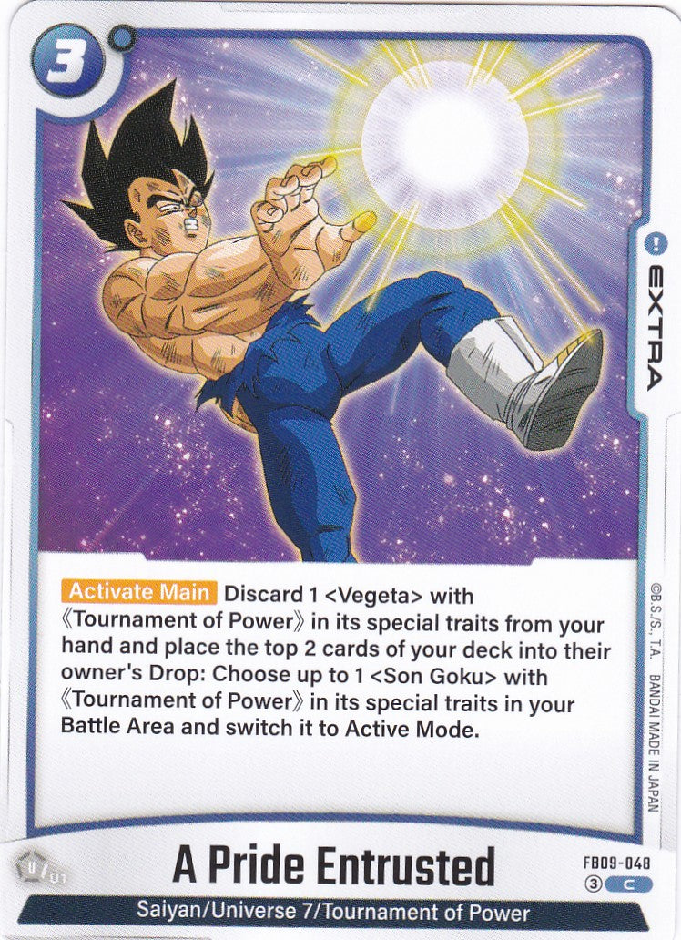 A Pride Entrusted - 48 - Common - Englisch - Dual Evolution - Dragon Ball Fusion World