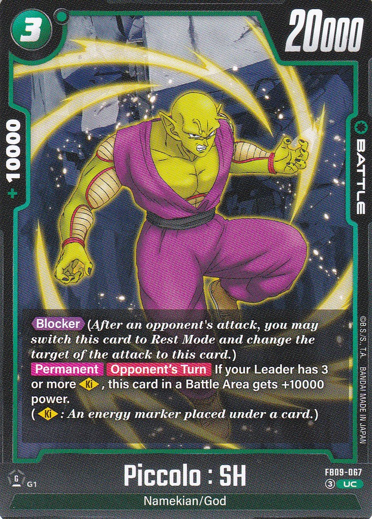 Piccolo : SH - 67 - Uncommon - Englisch - Dual Evolution - Dragon Ball Fusion World