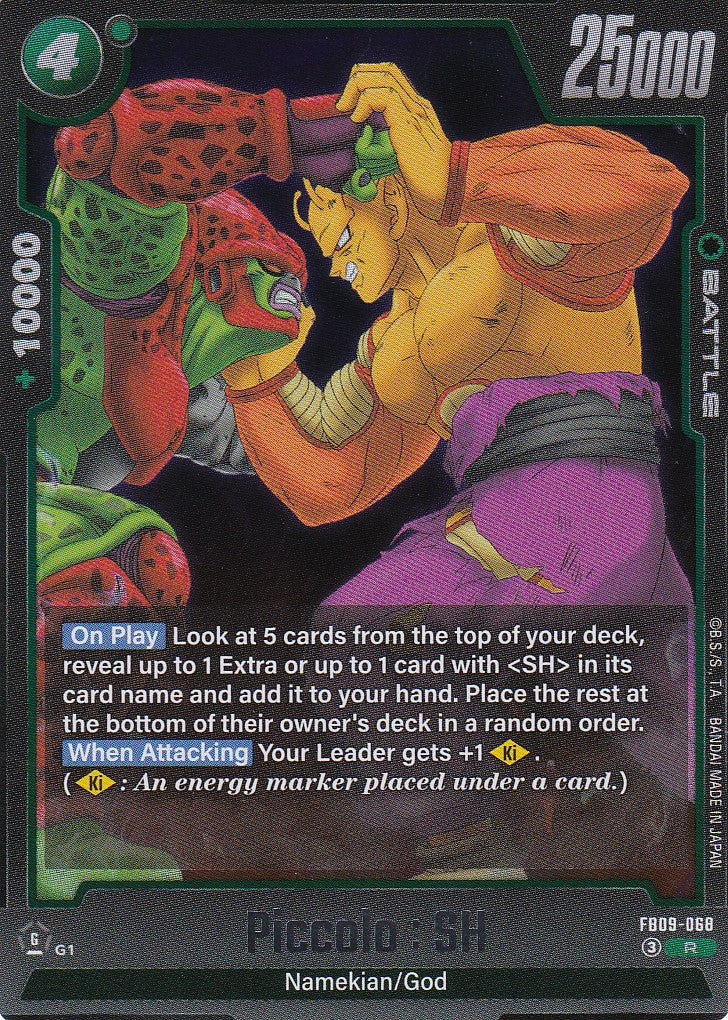 Piccolo : SH - 68 - Rare - Englisch - Dual Evolution - Dragon Ball Fusion World