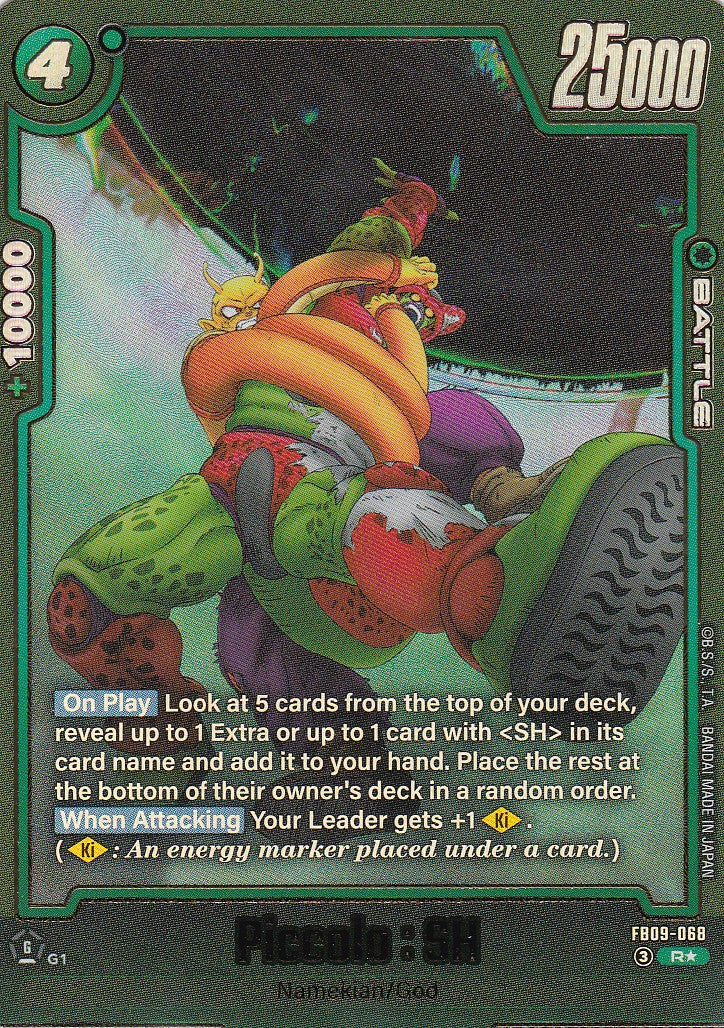 Piccolo : SH - 68 - Alt Art - Englisch - Dual Evolution - Dragon Ball Fusion World