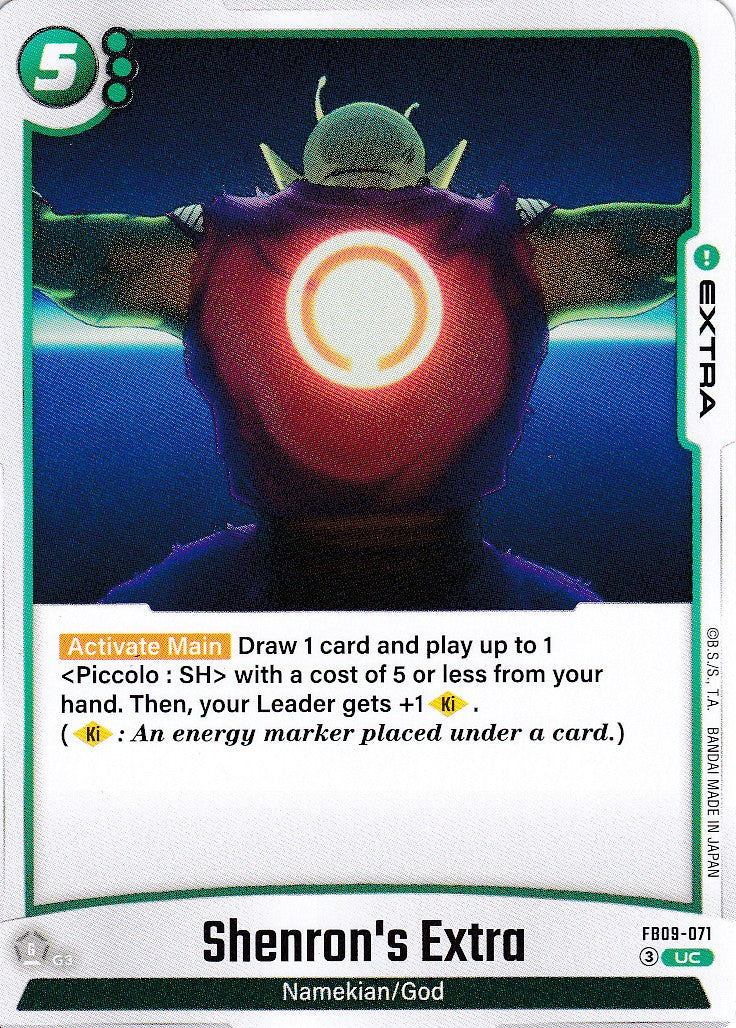 Shenron's Extra - 71 - Uncommon - Englisch - Dual Evolution - Dragon Ball Fusion World