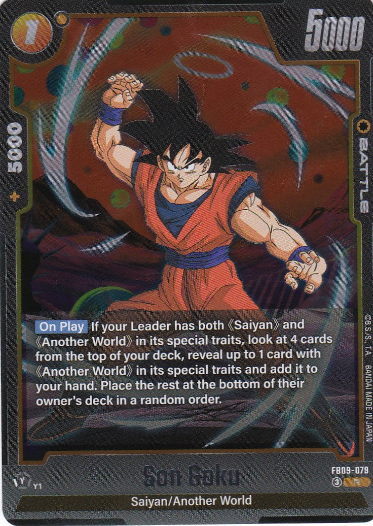 Son Goku - 79 - Rare - Englisch - Dual Evolution - Dragon Ball Fusion World