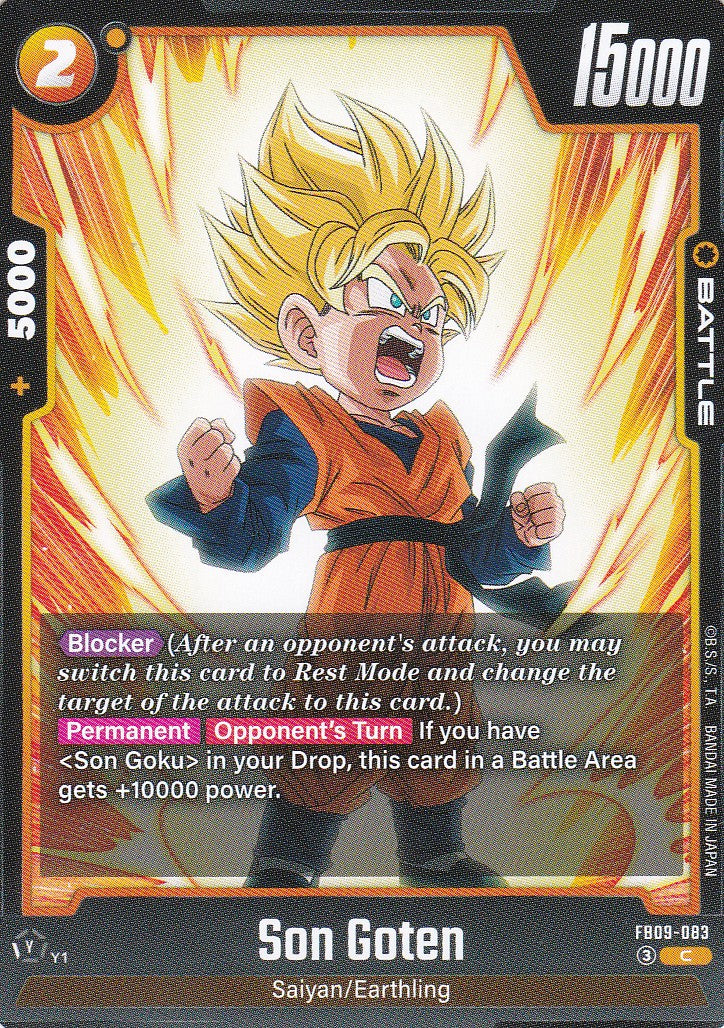 Son Goten - 83 - Common - Englisch - Dual Evolution - Dragon Ball Fusion World